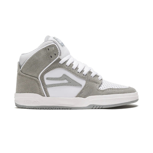 Lakai Shoes Telford Kids - Light Grey Suede - Bow Shock Marketplace