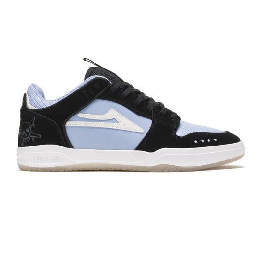 Lakai Shoes Telford Low - Light Blue/Black Suede - Bow Shock Marketplace