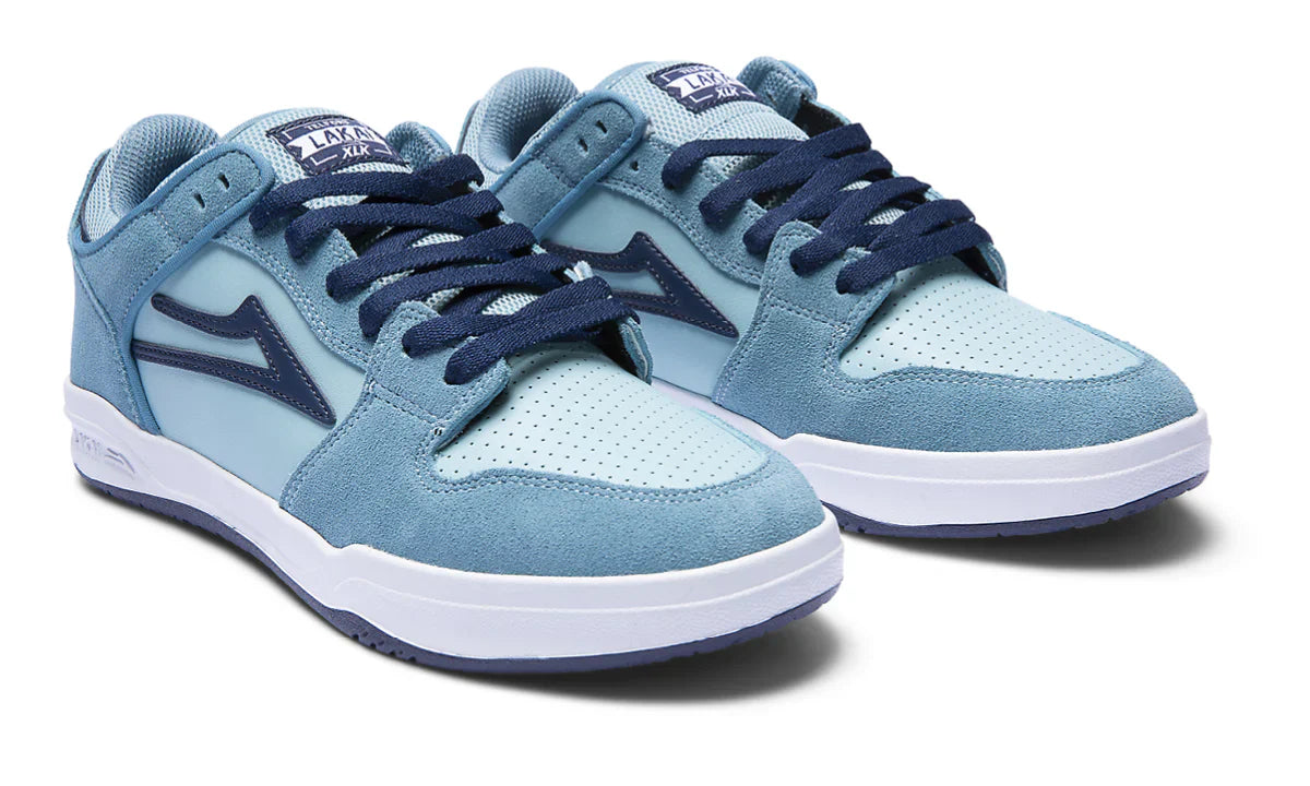 Lakai Shoes Telford Low - Light Blue Suede - Bow Shock Marketplace