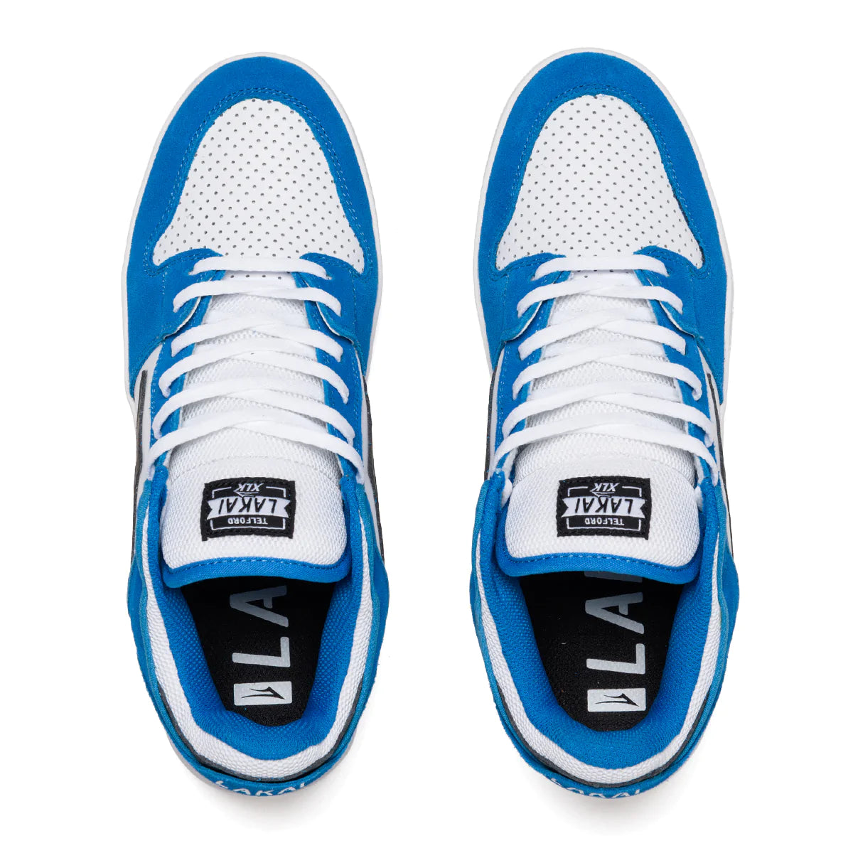 Lakai Shoes Telford Low - Moroccan Blue Suede - Bow Shock Marketplace