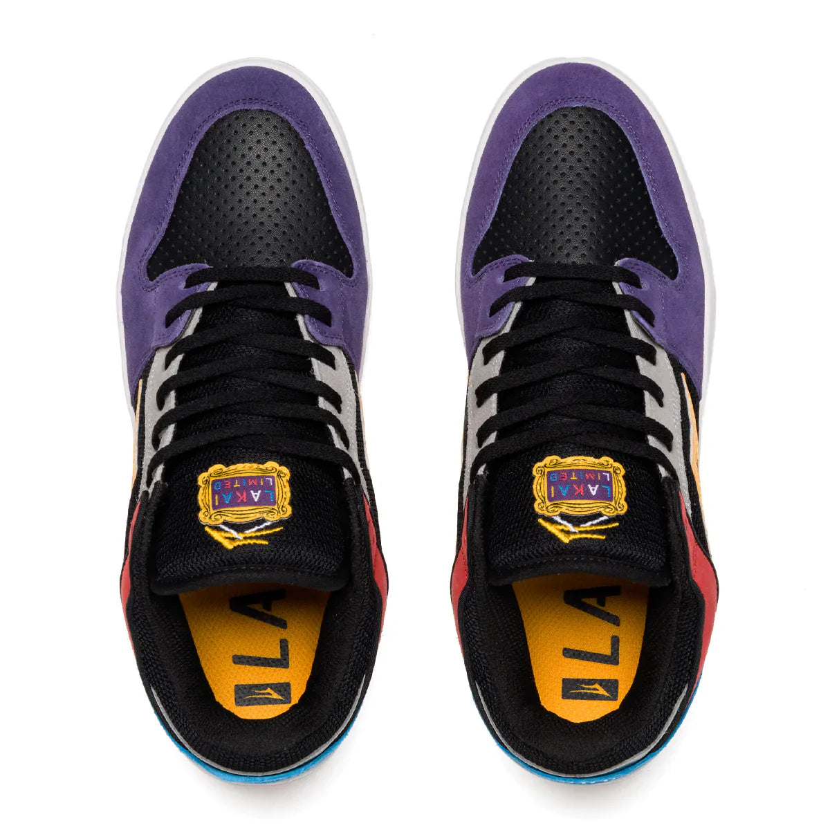 Lakai Shoes Telford Low - Multi Suede - Bow Shock Marketplace