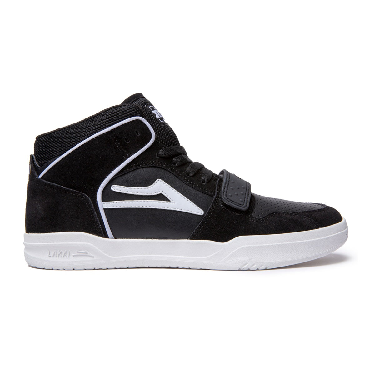 Lakai Shoes Telford Mid - Black Suede - Bow Shock Marketplace
