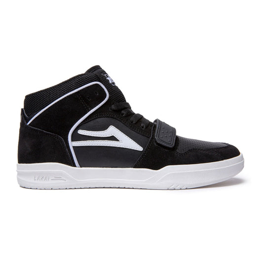 Lakai Shoes Telford Mid - Black Suede - Bow Shock Marketplace