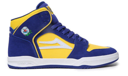 Lakai Shoes Telford - Blue/Yellow Suede - Bow Shock Marketplace