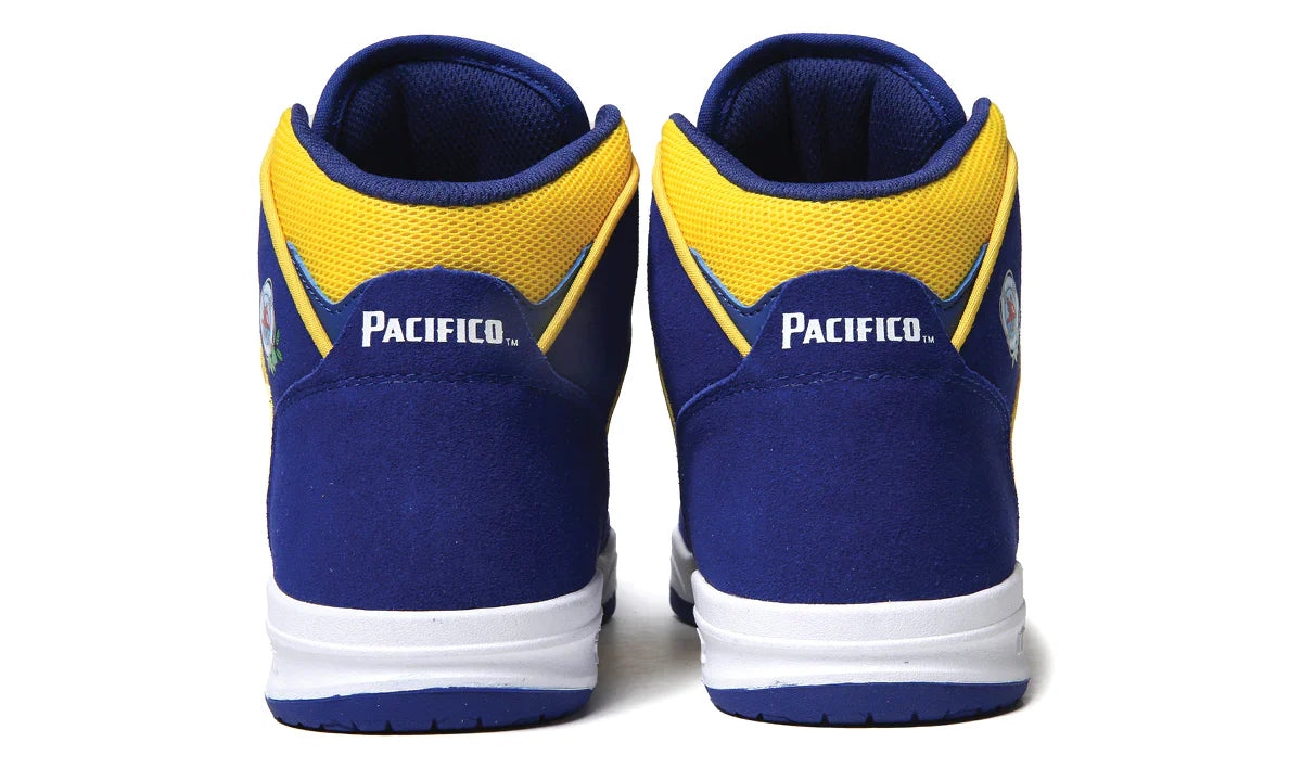 Lakai Shoes Telford - Blue/Yellow Suede - Bow Shock Marketplace