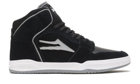 Lakai Shoes Telford - Black/Reflective Suede - Bow Shock Marketplace