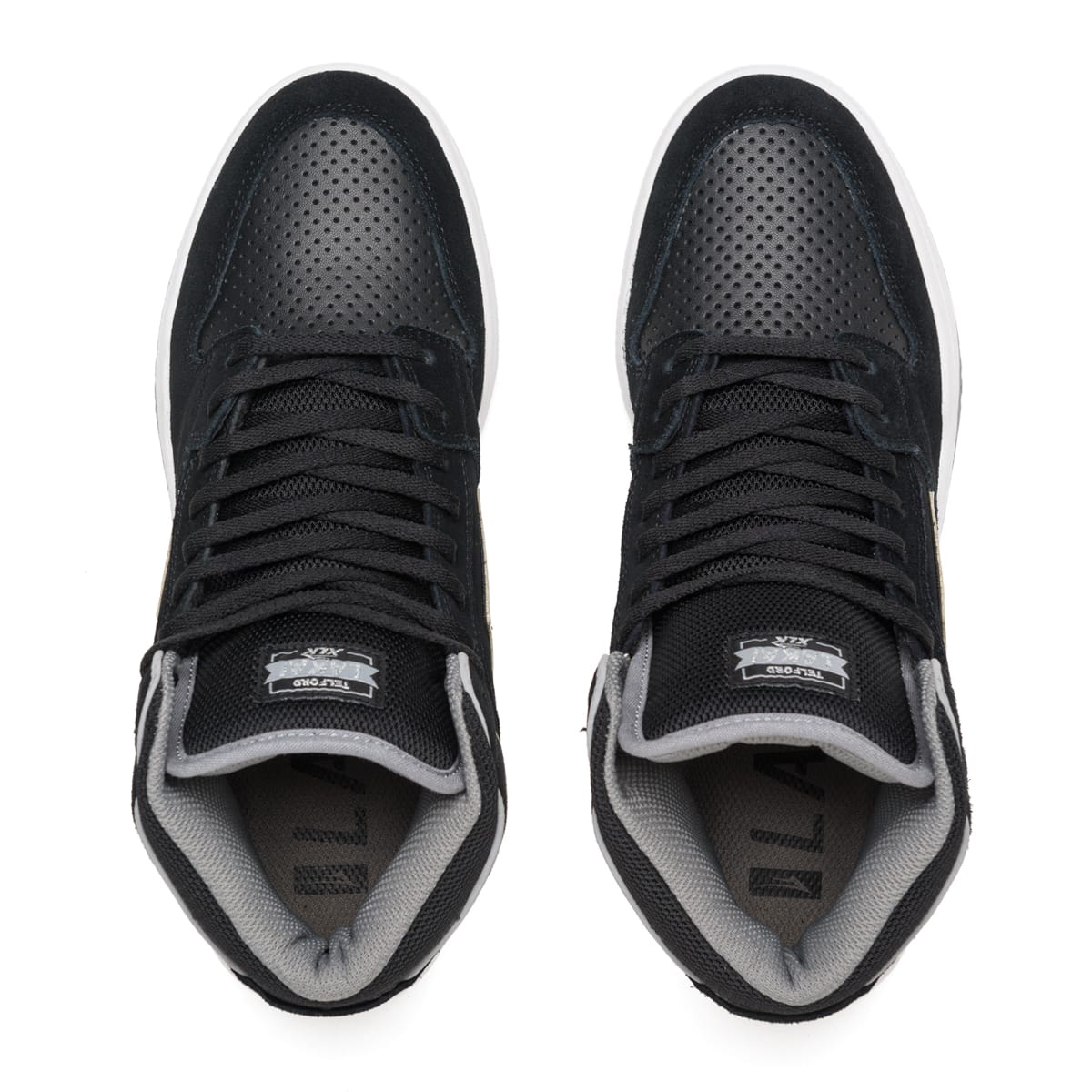 Lakai Shoes Telford - Black/Reflective Suede - Bow Shock Marketplace