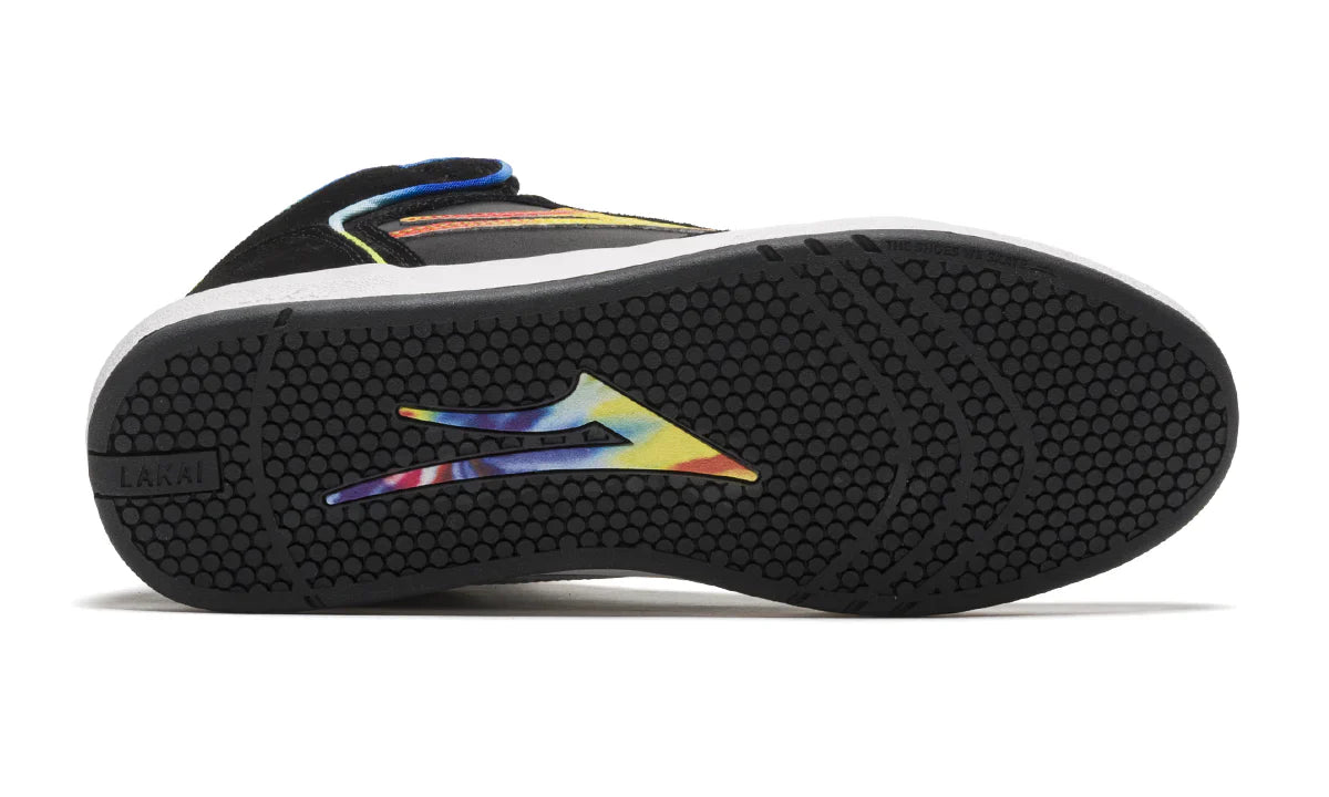 Lakai Shoes Telford - Black Tie Dye - Bow Shock Marketplace