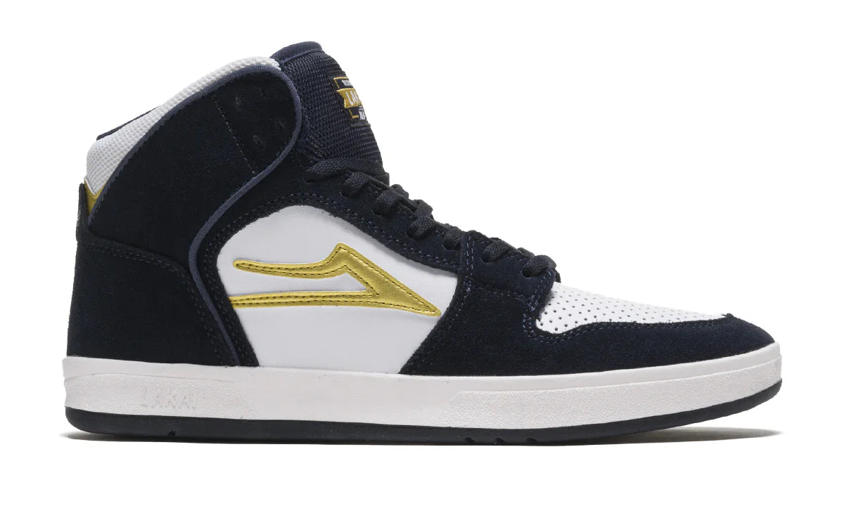 Lakai Shoes Telford - Navy/White Suede - Bow Shock Marketplace