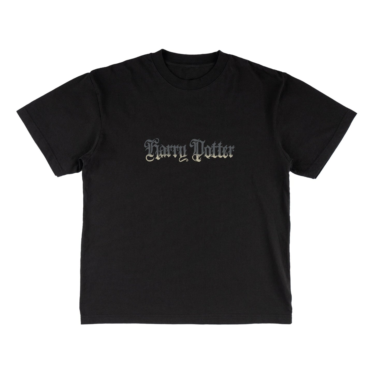 Welcome x Harry Potter Thestral Boxy Garment-Dyed Tee - Black