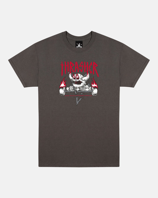 THRASHER X TOY MACHINE "MONSTER-GRAM" T-SHIRT - Bow Shock Marketplace