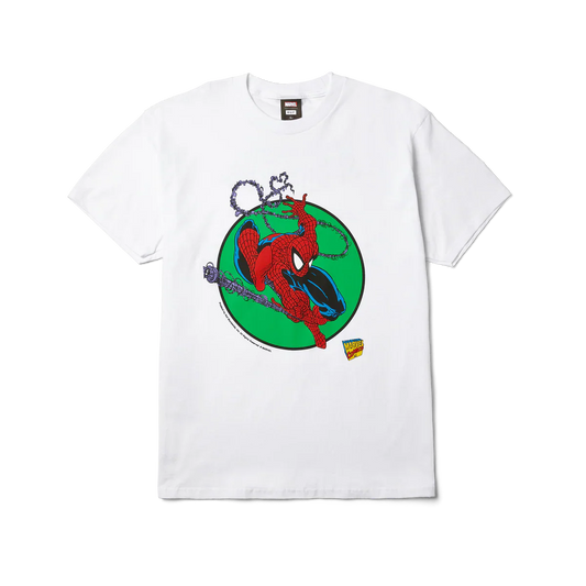 Huf X Marvel Spider-Man Three Hundred White S/s Shirt