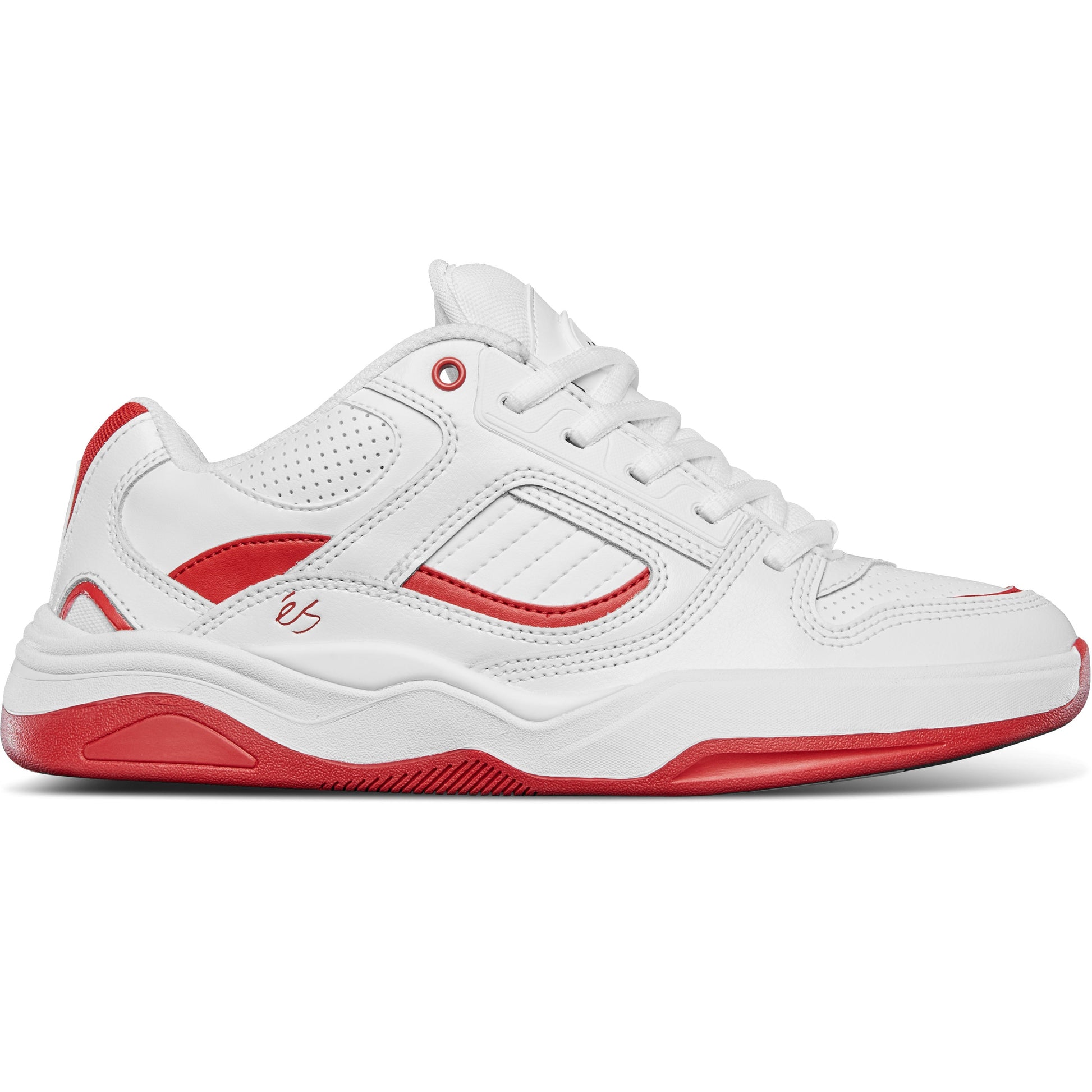 éS Shoes Tj Rogers - White/Red - Bow Shock Marketplace