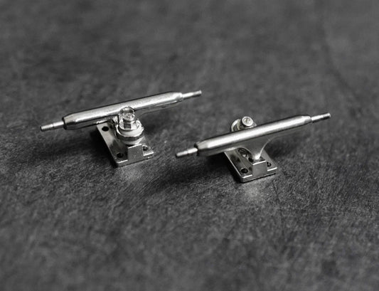 Teak Gen2 32mm Trucks w/ Inverted Kingpin (includes Pro Duro Bubble Bushing kit)