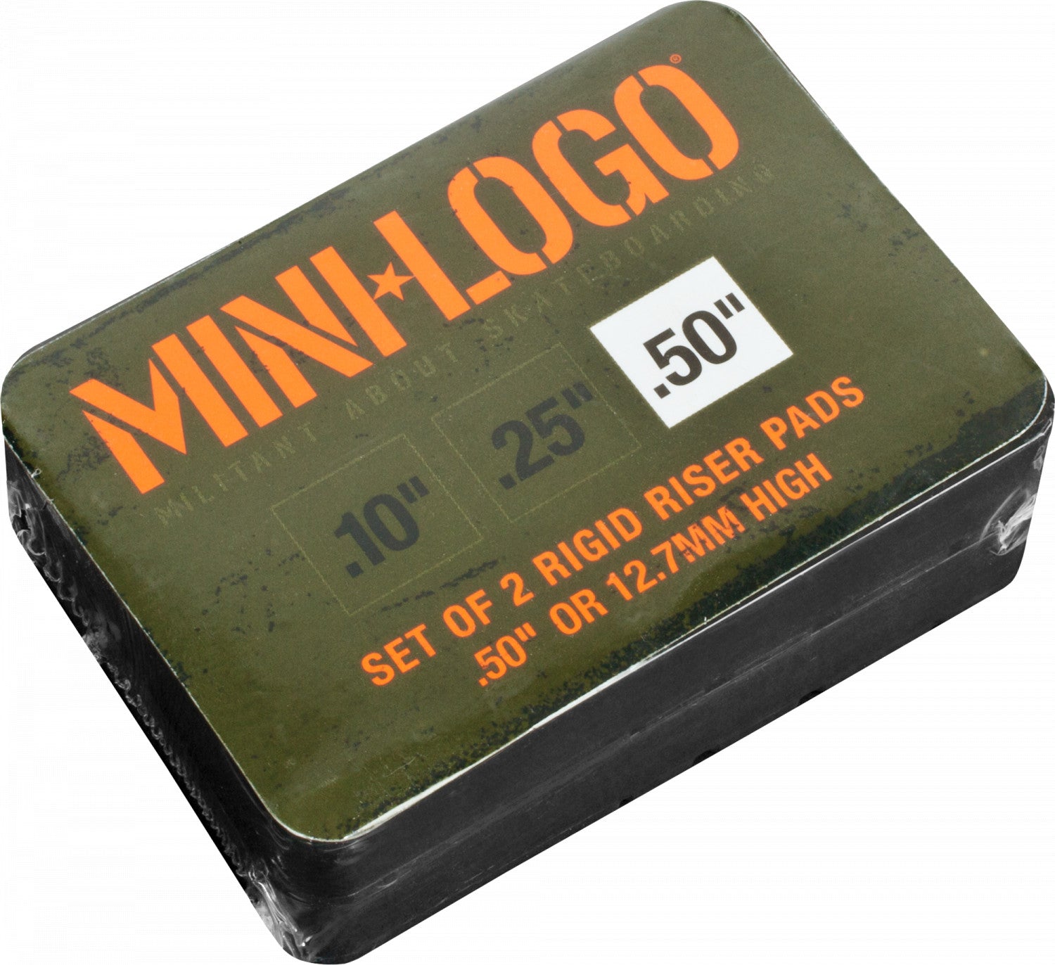 Mini Logo  1/2" Rigid Riser Pads (2PK) - Bow Shock Marketplace