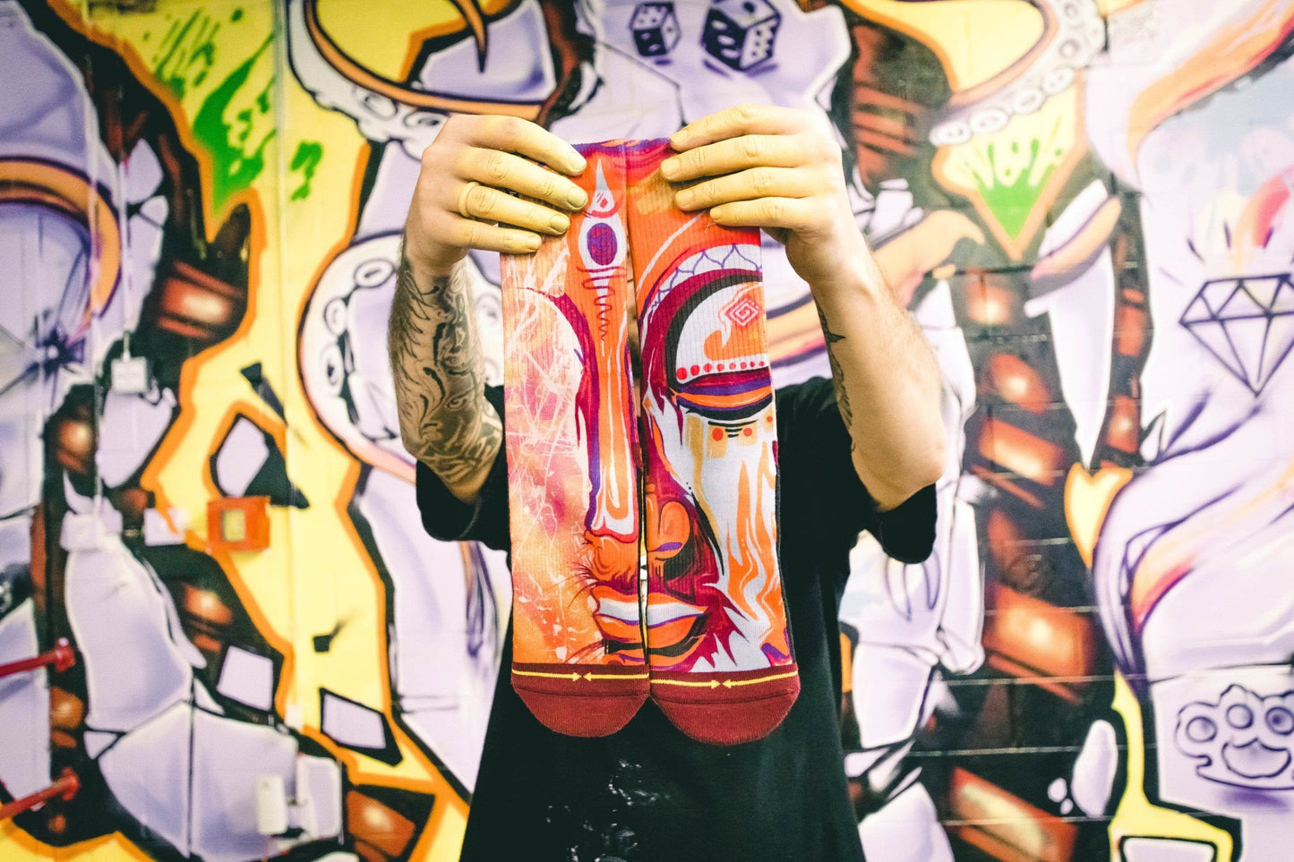 Taylor Reinhold Buddha Crew Socks