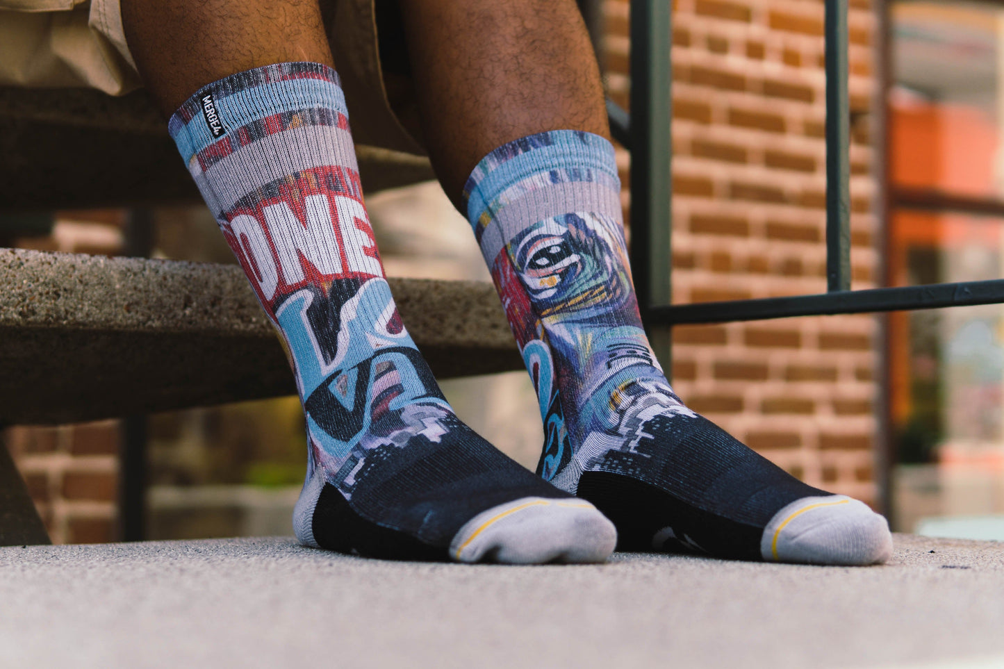 Taylor Reinhold One Love Crew Socks