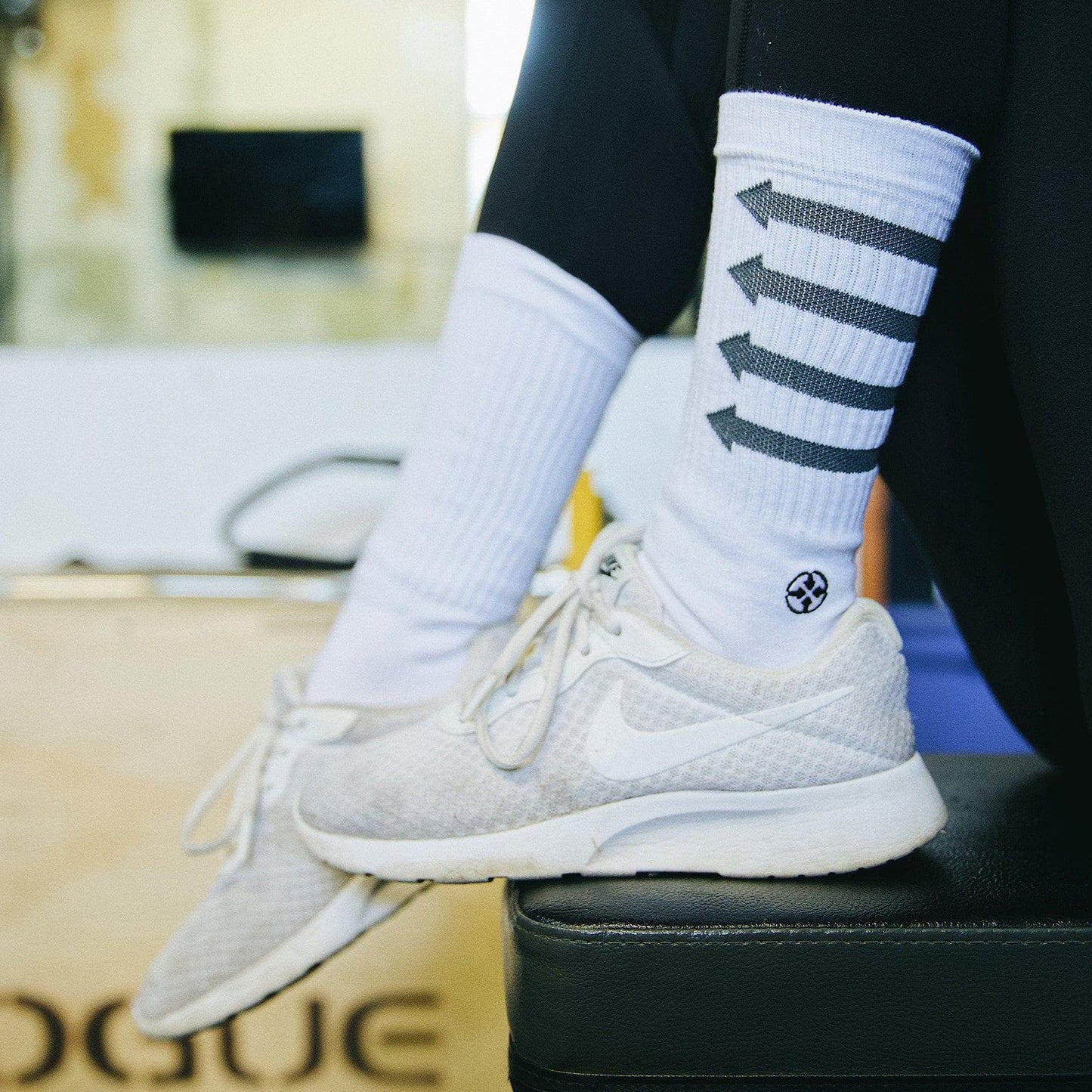 Performance White Crew Sock 3-Pack