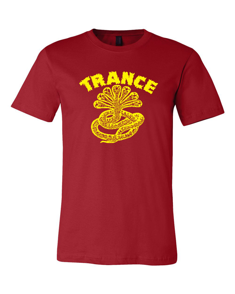 Trance Syndicate Records "Logo" Yellow Ink T-Shirt - Bow Shock Marketplace