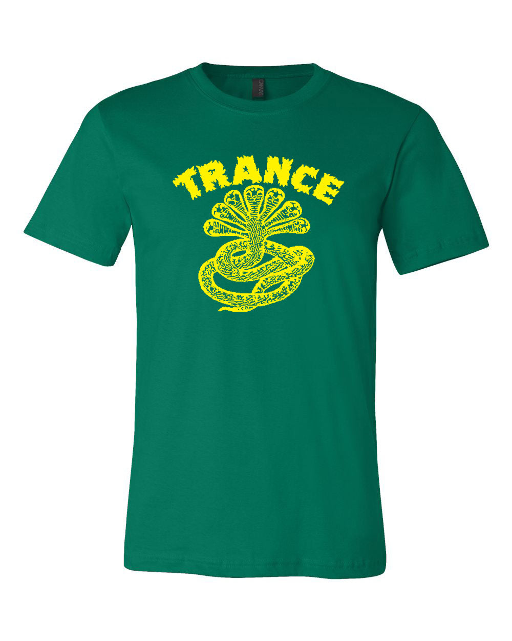 Trance Syndicate Records "Logo" Yellow Ink T-Shirt - Bow Shock Marketplace