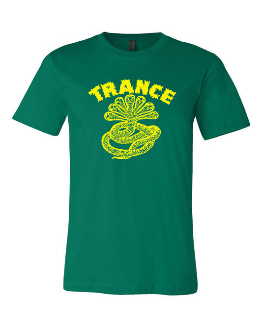 Trance Syndicate Records "Logo" Yellow Ink T-Shirt - Bow Shock Marketplace