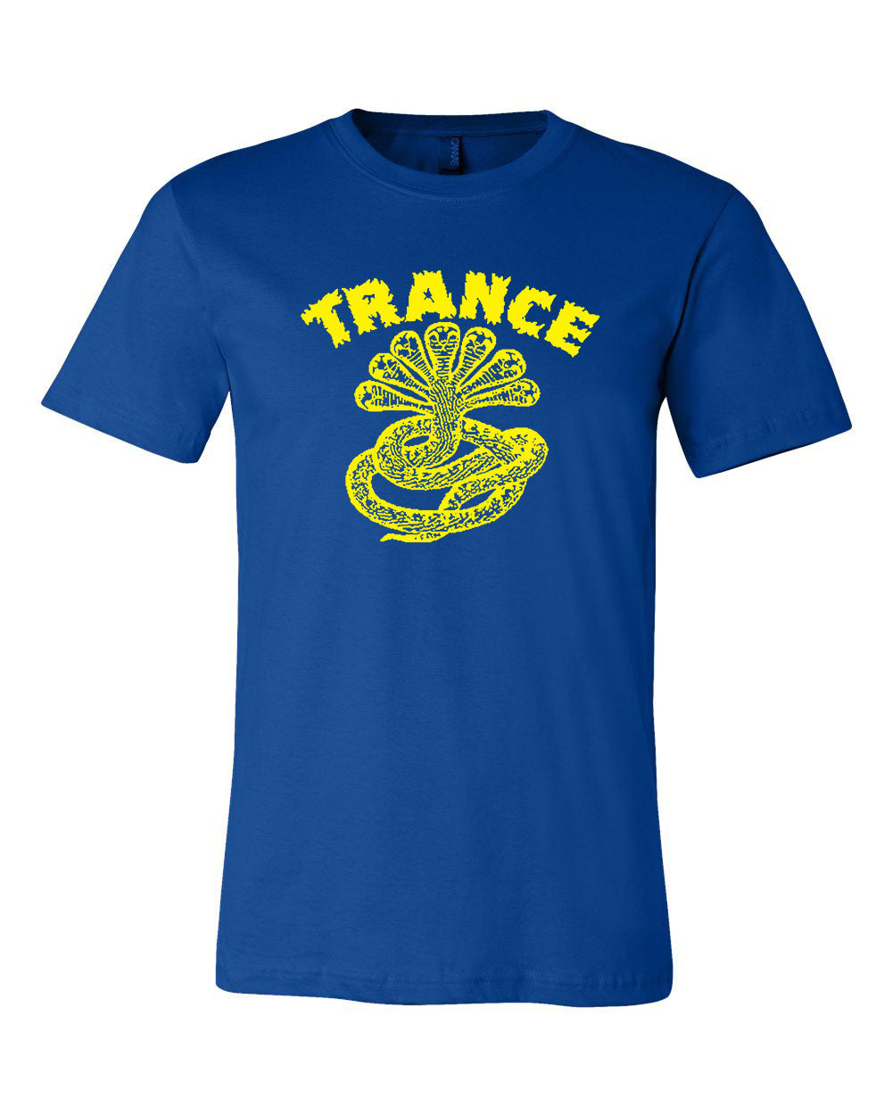 Trance Syndicate Records "Logo" Yellow Ink T-Shirt - Bow Shock Marketplace