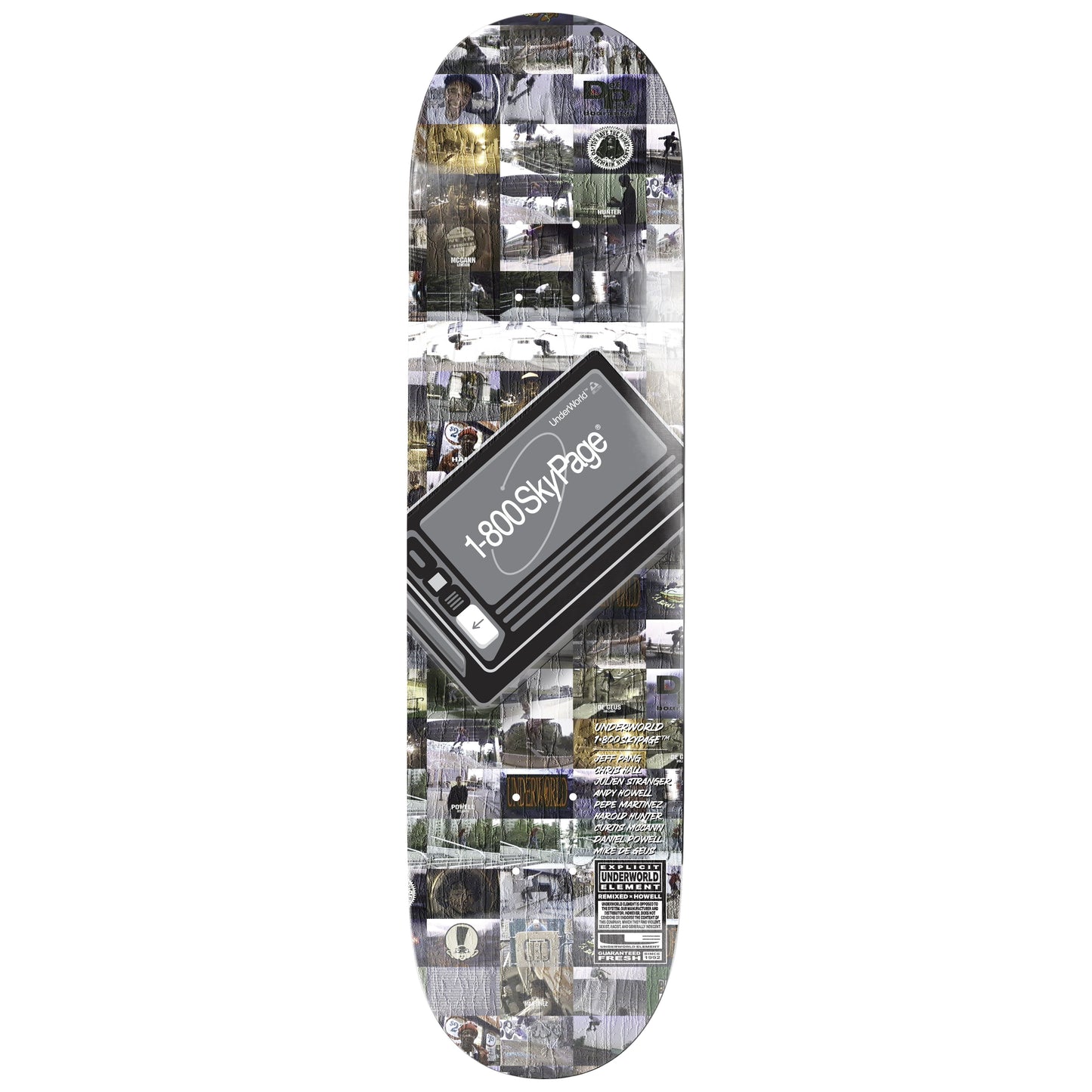 Underworld Element Skypager 8.25" EX7 Skateboard Deck