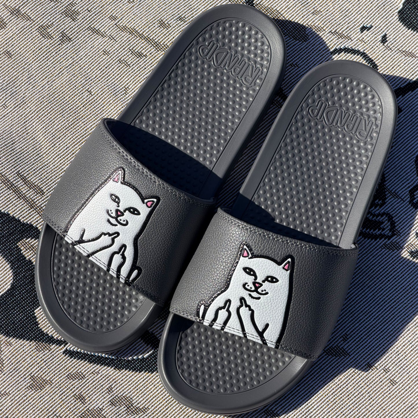 Lord Nermal Slides  (Charcoal)