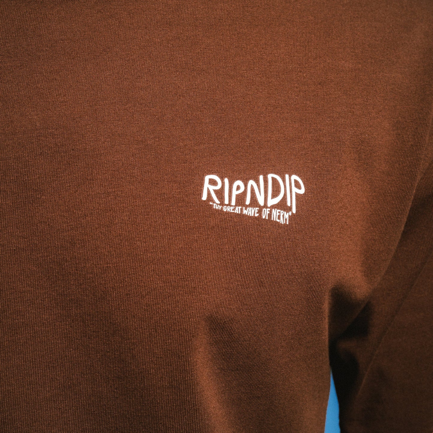 Great Wave Of Nerm Tee (Brown)