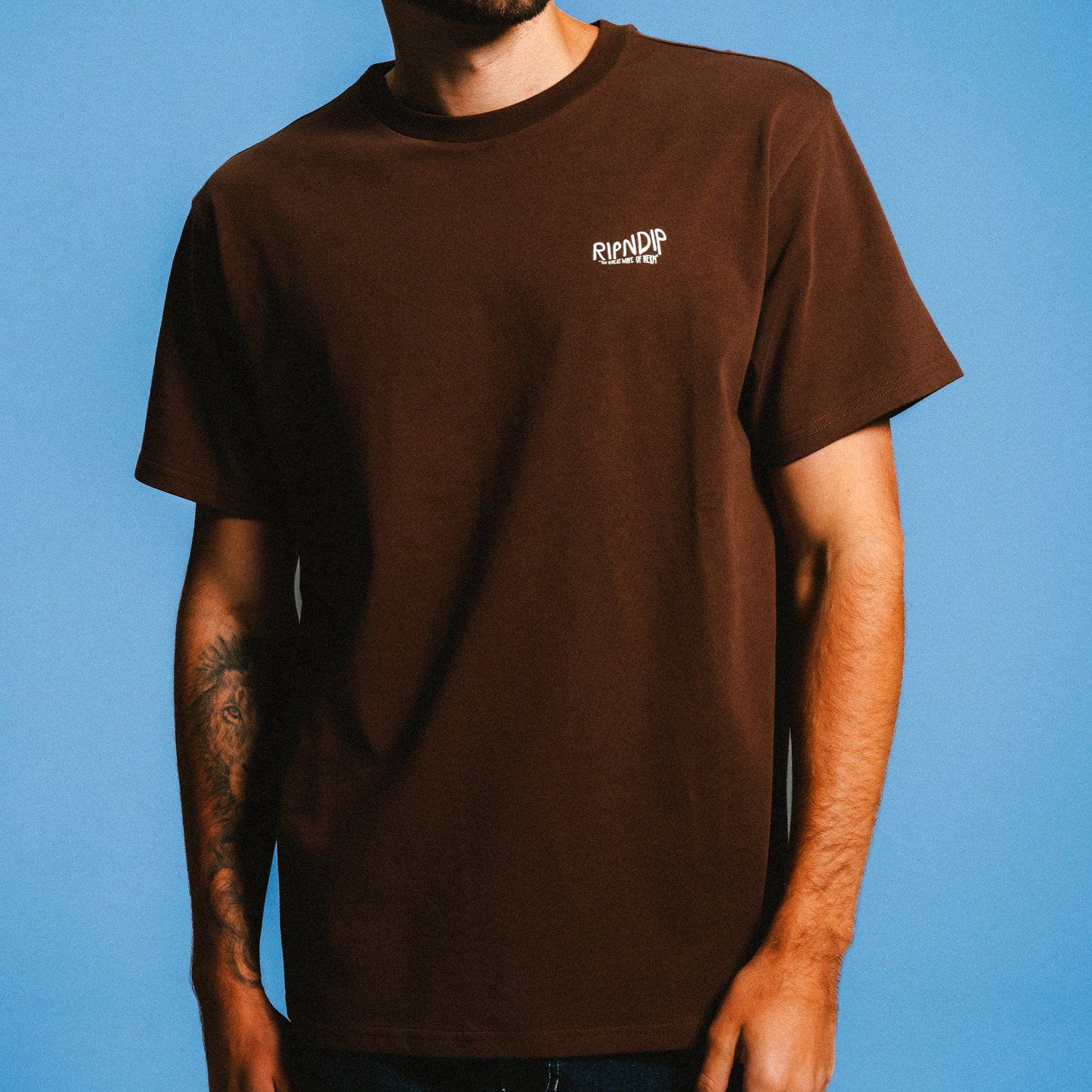 Great Wave Of Nerm Tee (Brown)