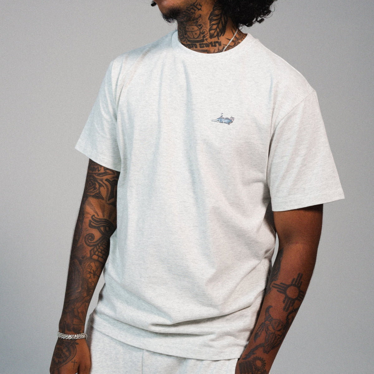 Castanza Short Sleeve Tee (Athletic Heather)