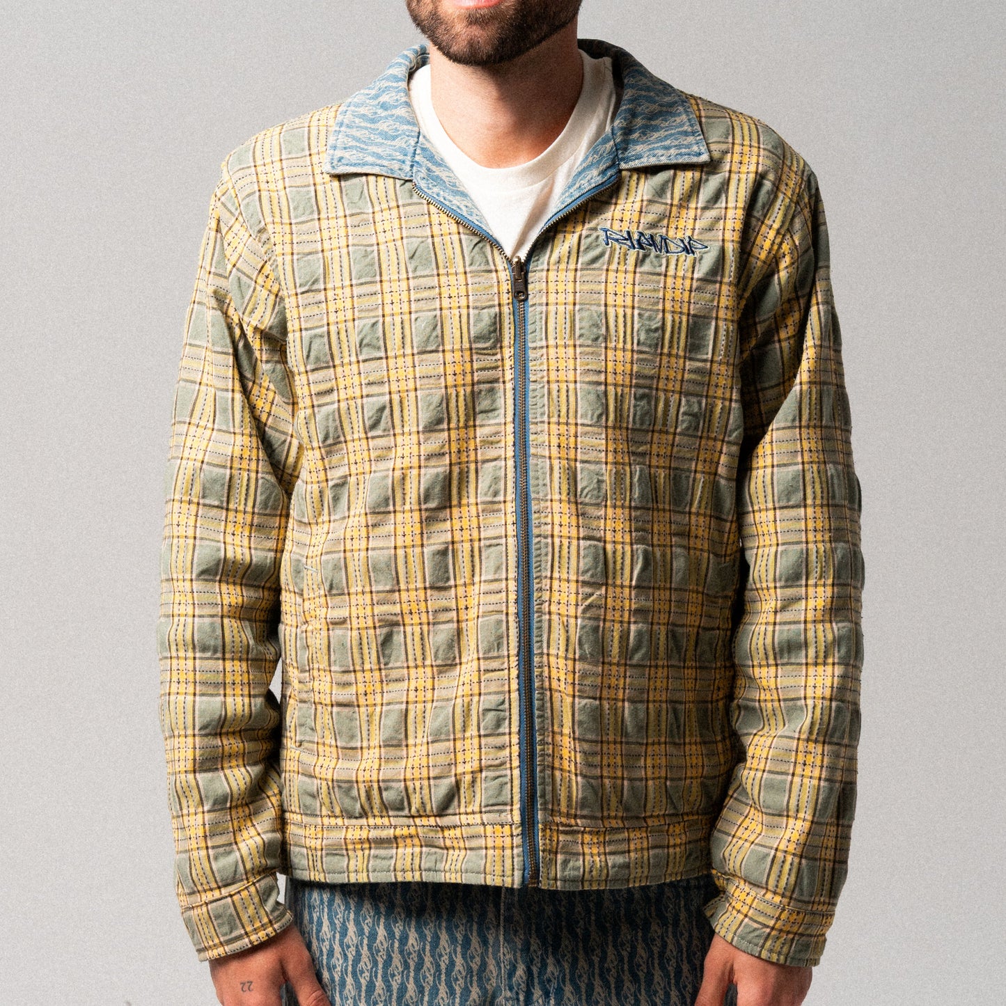 Western Roads Reversible Work Jacket (Medium Wash)