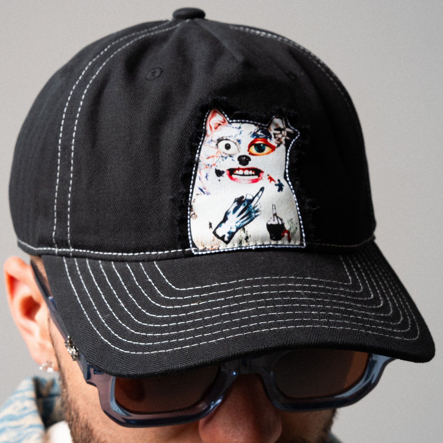 Lord Nermal Collage Snapback (Black)