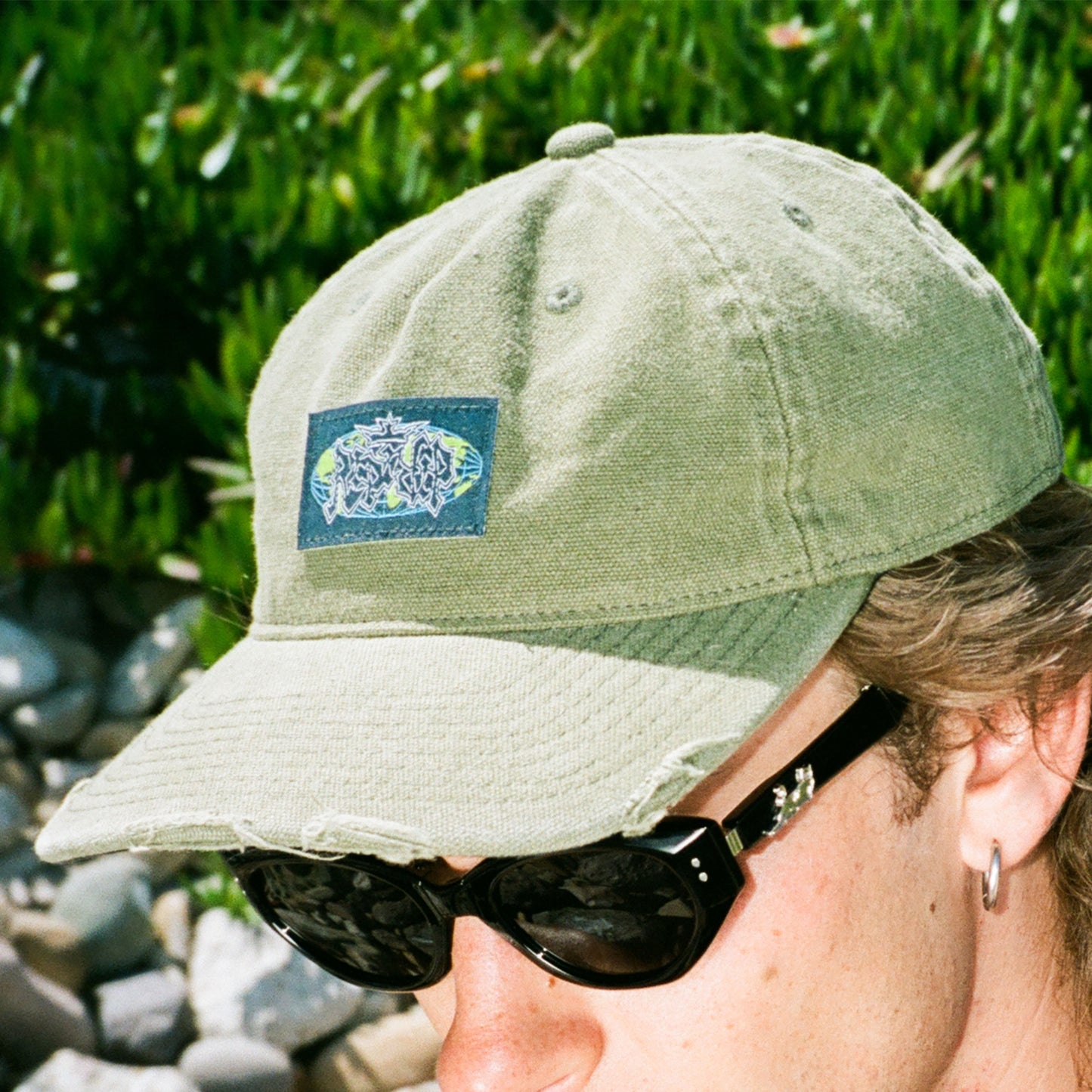 Worldwide Madness Snapback (Olive)