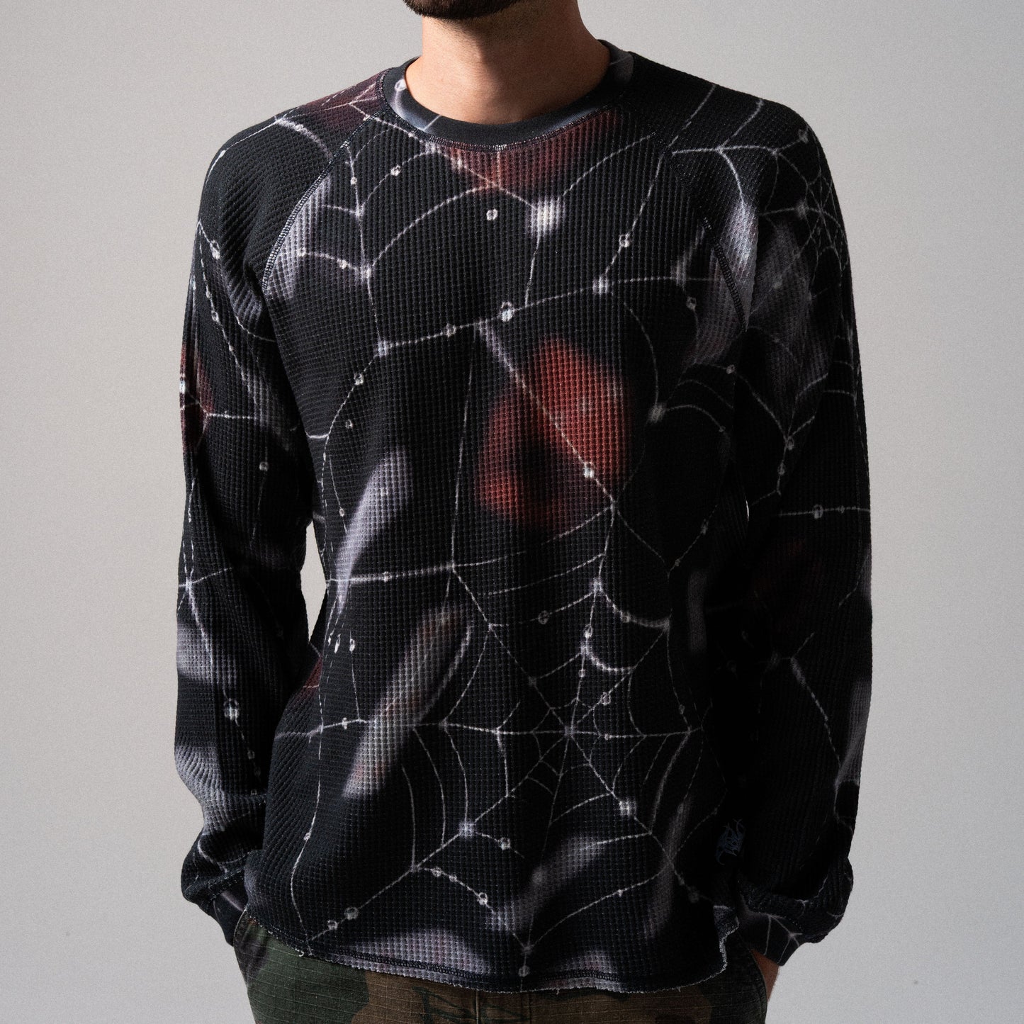 Redemption Waffle Knit Long Sleeve (Black)