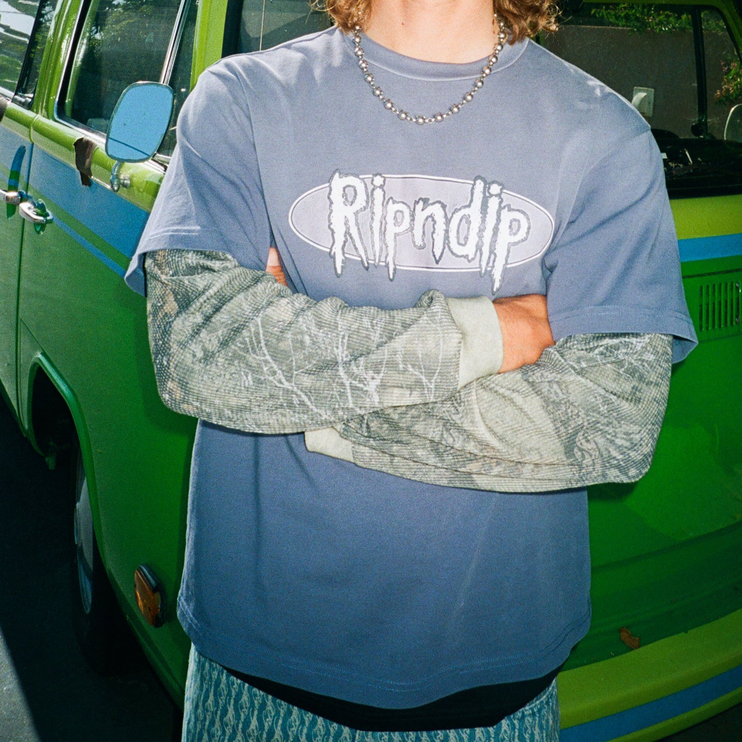 Sic Double Long Sleeve (Slate / Camo)