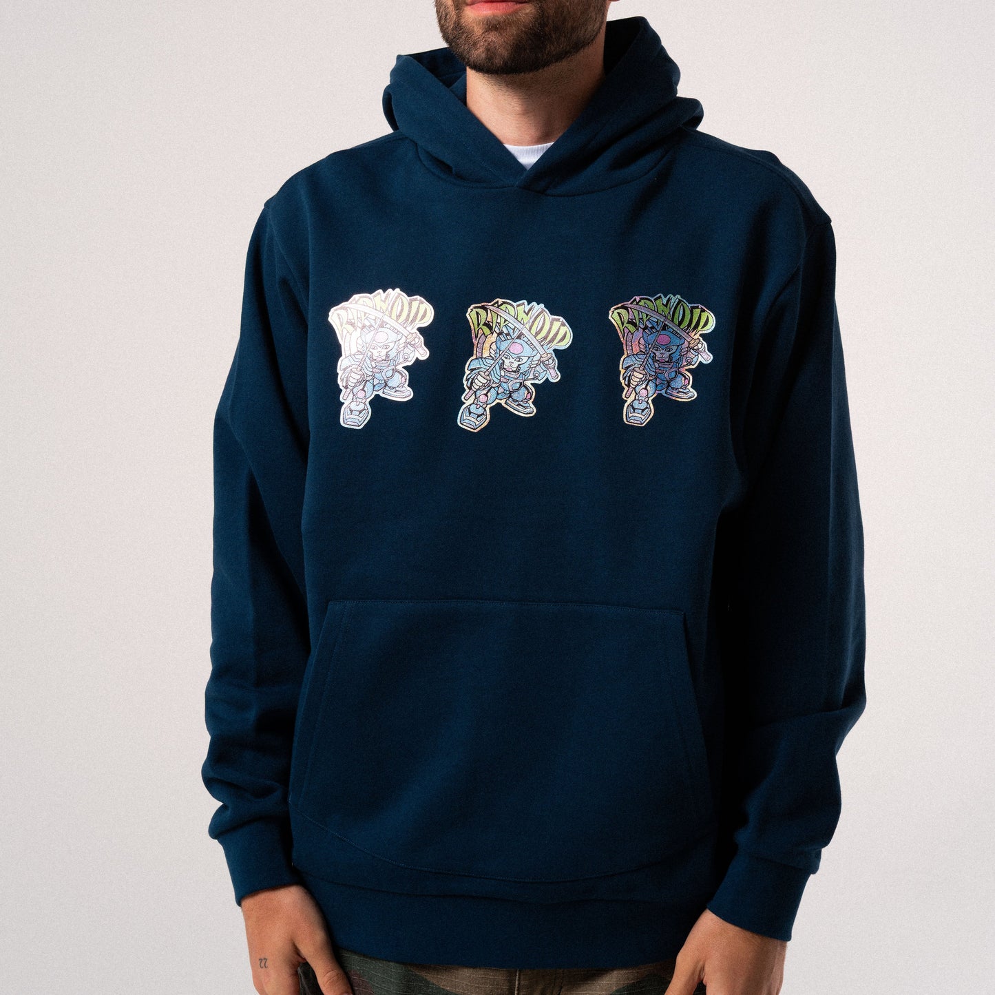 Robo Samurai Hoodie (Navy)