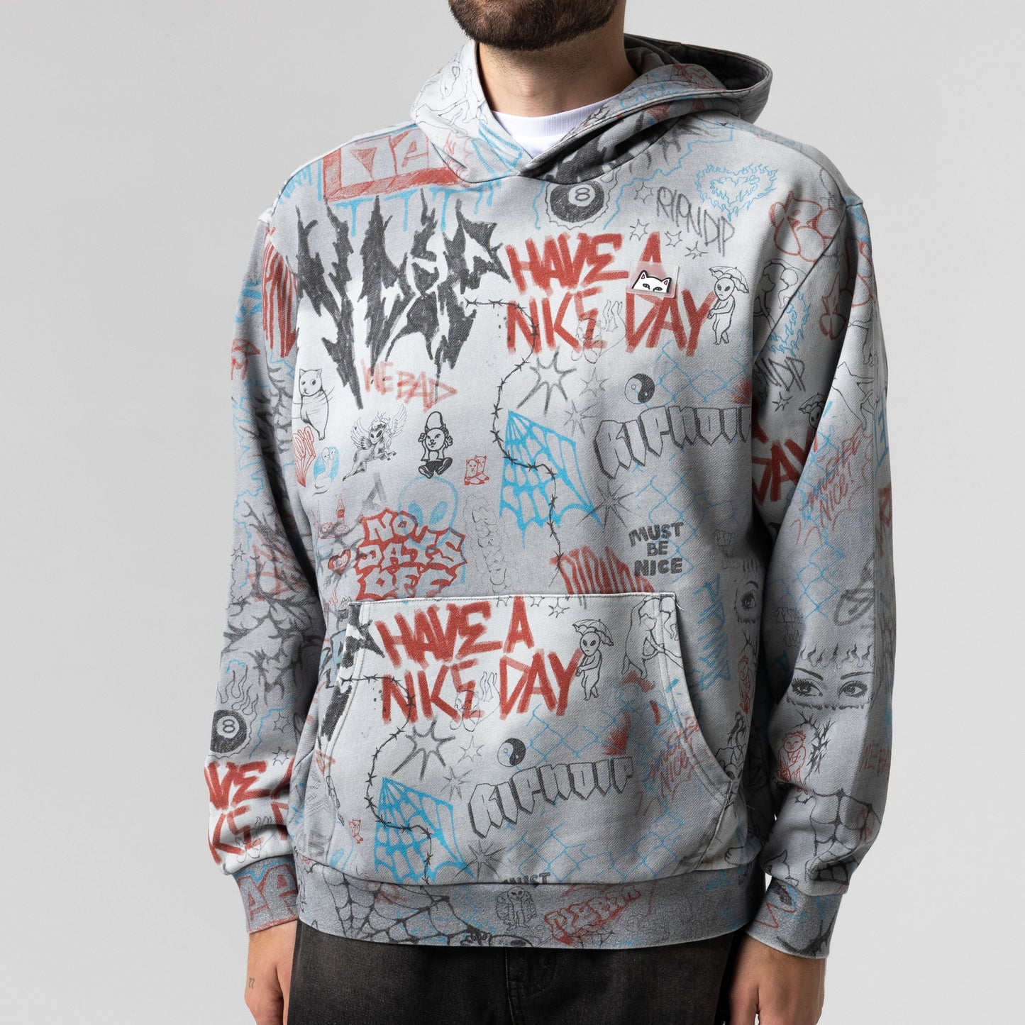 Marker Hoodie (Sage Grey Vintage Wash)