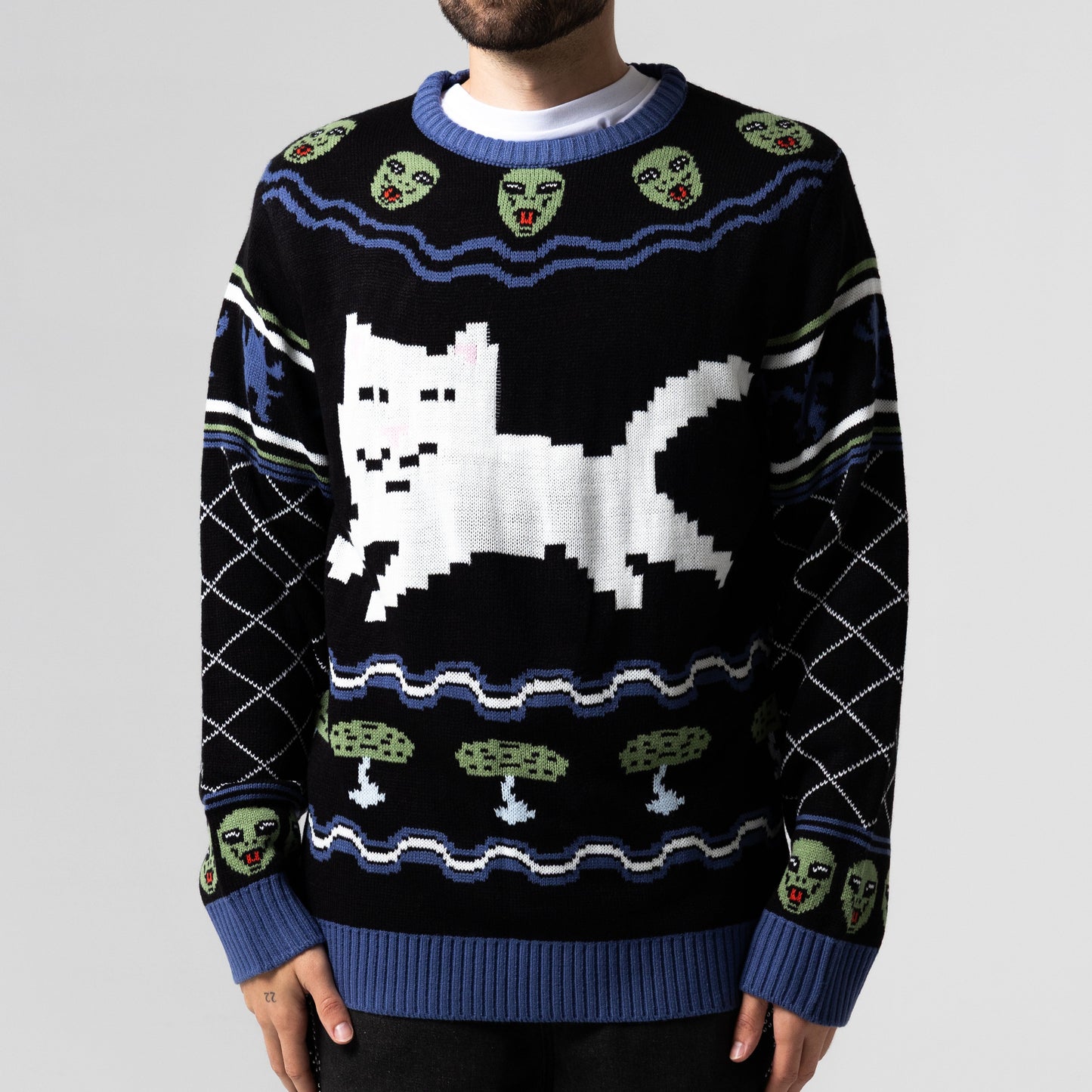 Out Of This World Knit Sweater (Black)