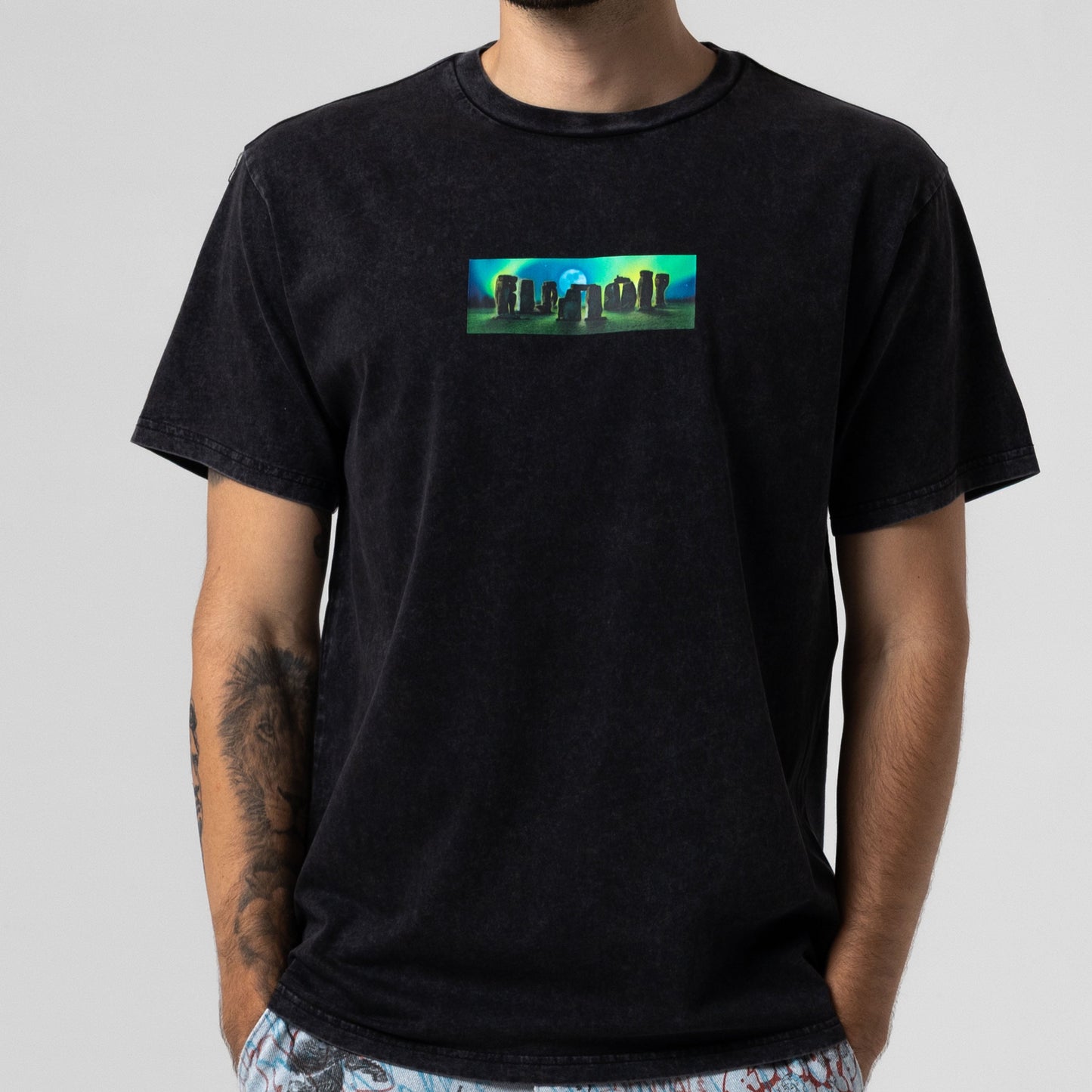 UFO Tours Tee (Black Vintage Wash)
