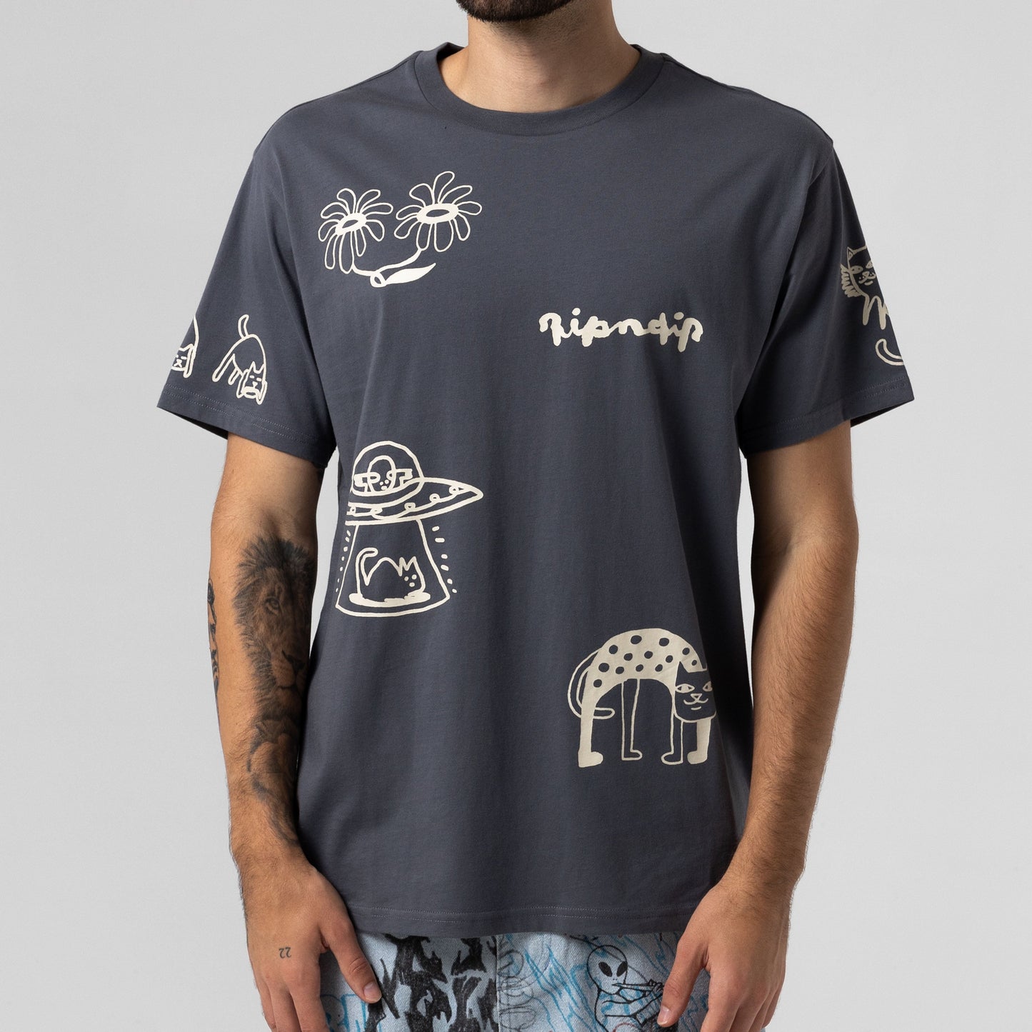 Blonded Tee (Charcoal)
