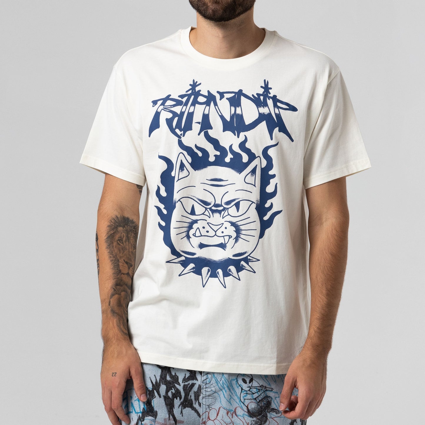 The Happiest Cat Tee (Bone)