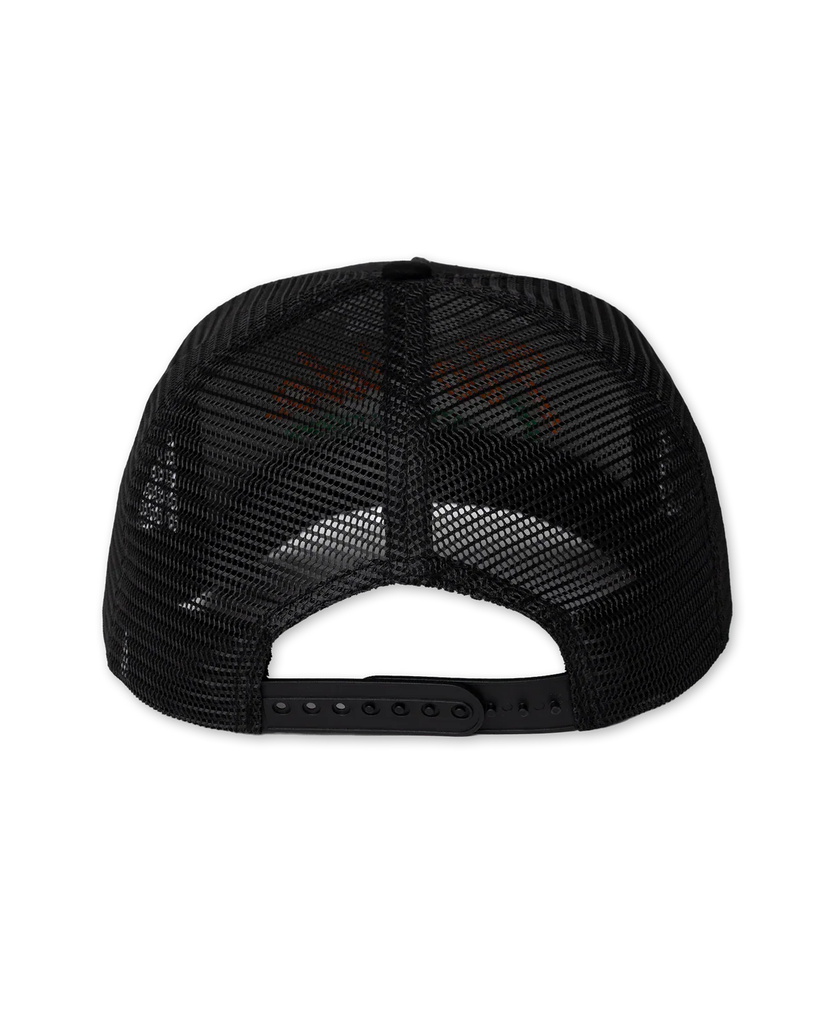 Jenkem Front Blunt White Black Trucker Snapback Hat