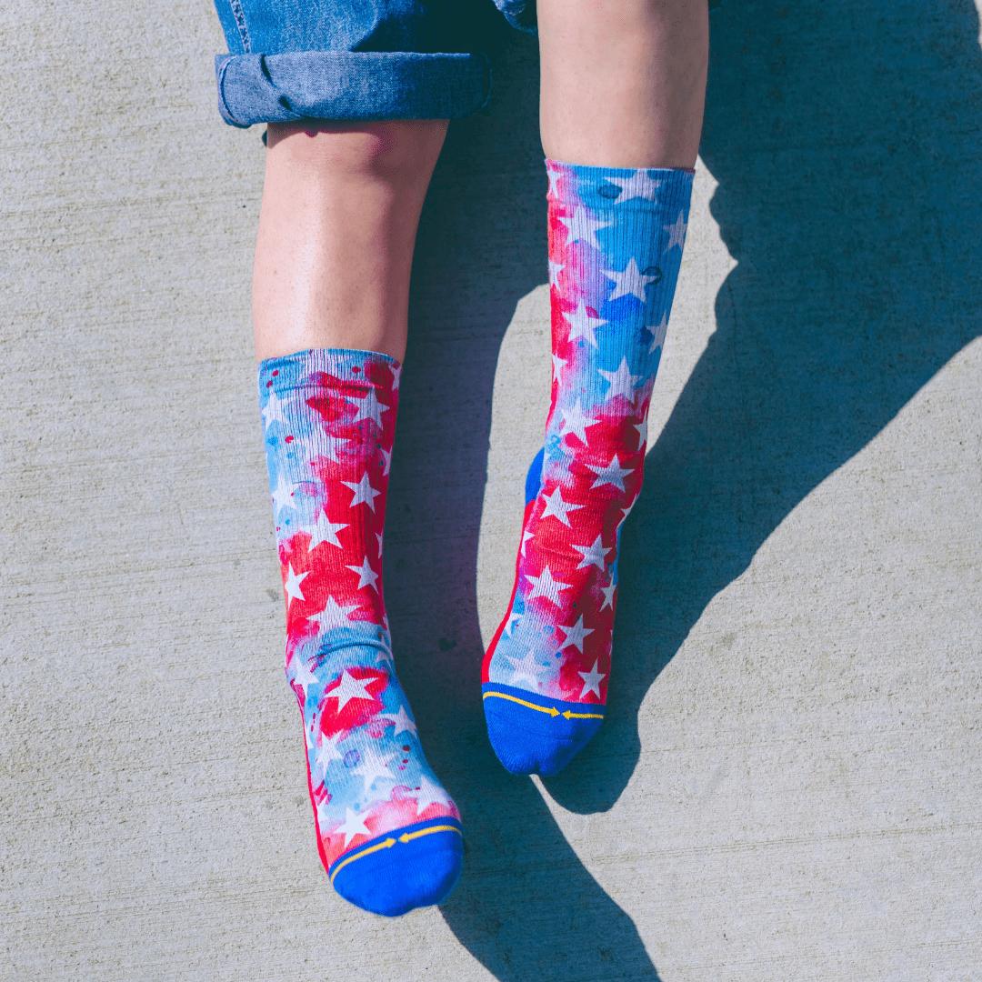 Old Glory Crew Socks