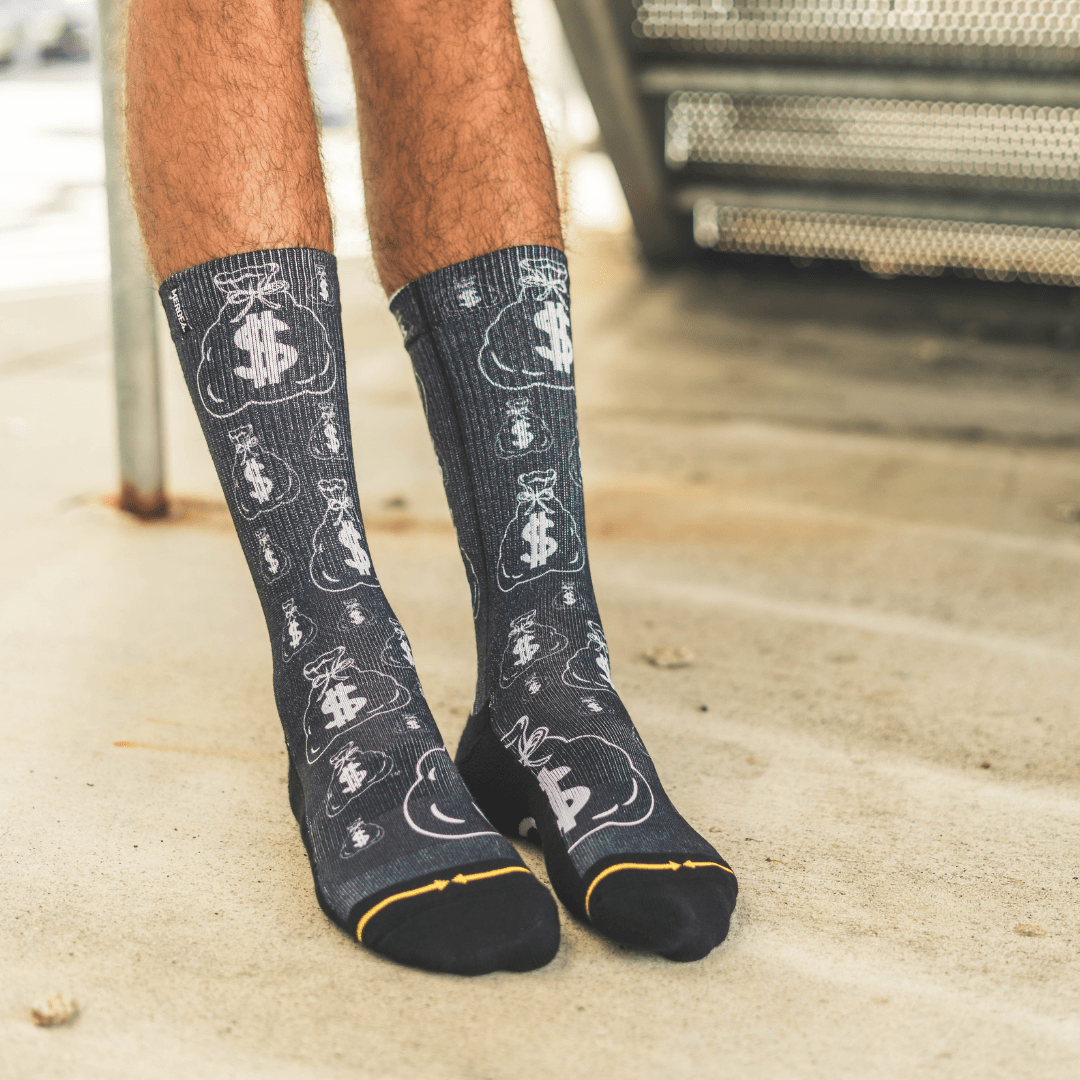 Gene Simmons Money Bags Crew Socks