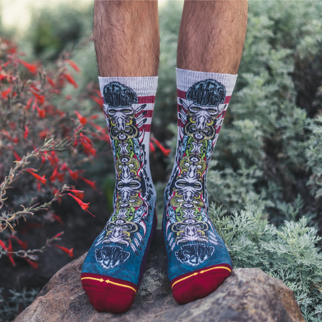 Jeff Ament M.P.S. Crew Sock