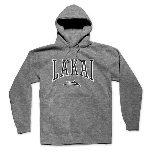 Lakai Sweatshirts Varsity Pullover Hoodie - Grey Heather - Bow Shock Marketplace