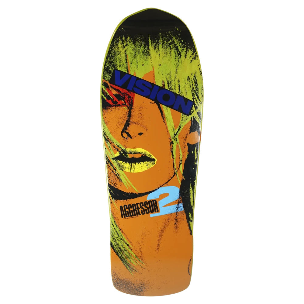 Vision Aggressor 2 Modern Concave 10" Skateboard Deck - Bow Shock Marketplace