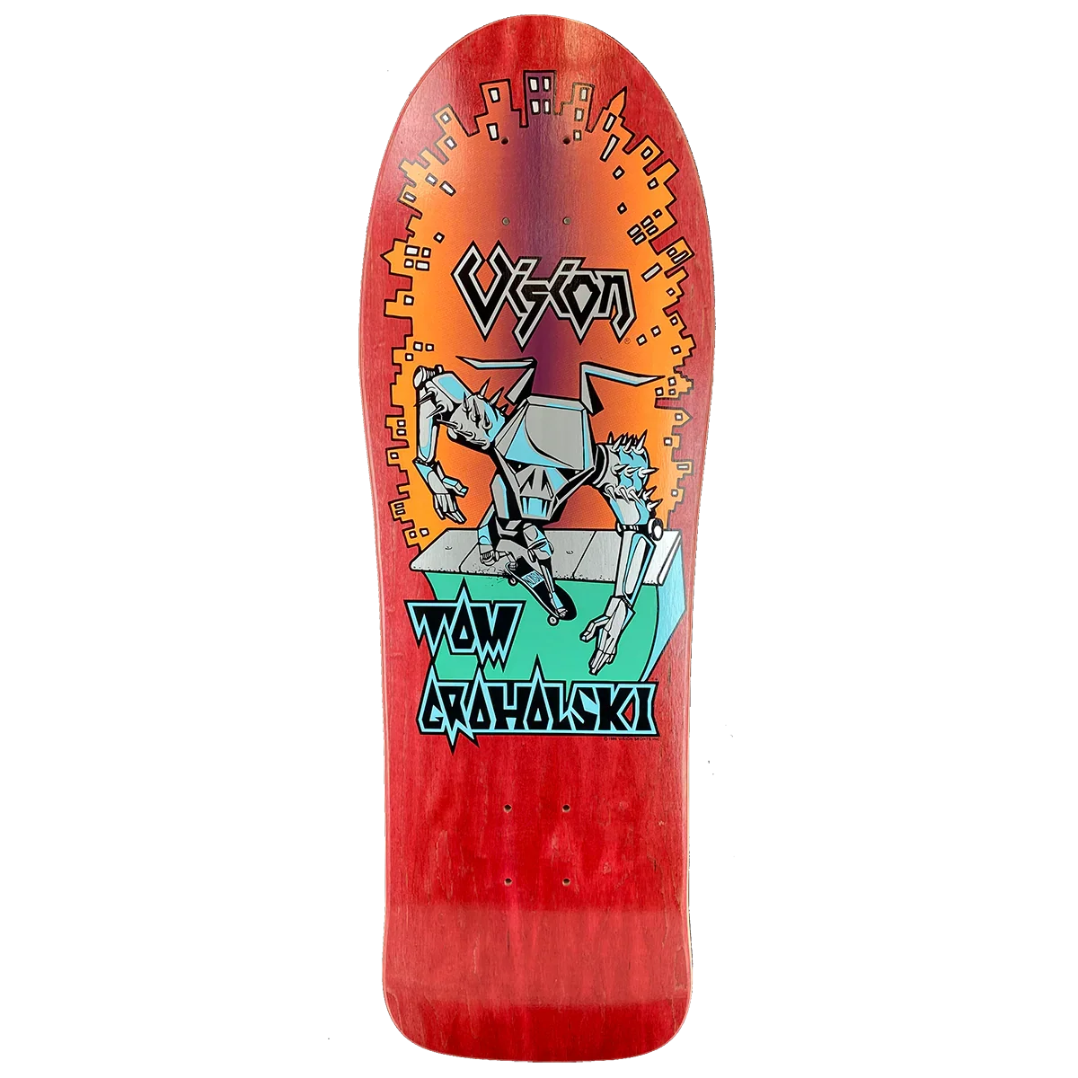 Vision Tom Groholski Robot 9.5" Skateboard Deck