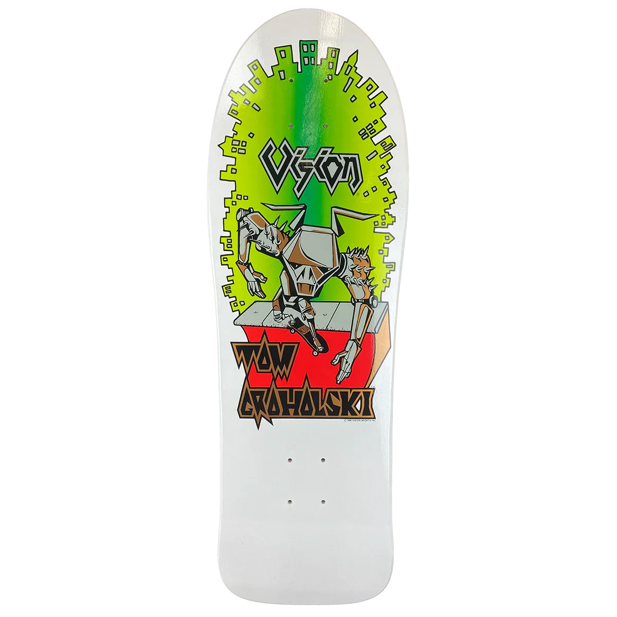 Vision Tom Groholski Robot 9.5" Skateboard Deck